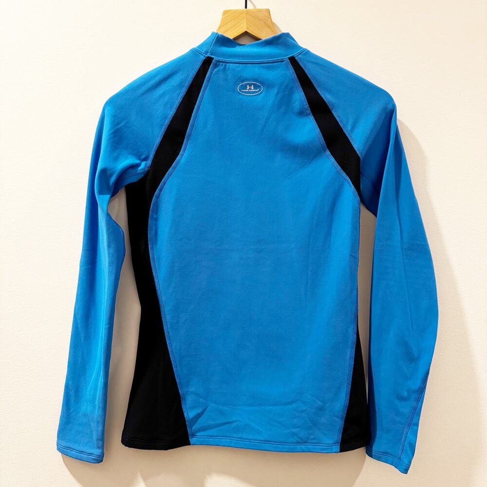 Under Armour Women's ColdGear Fitted Mock Neck Long Sleeve Pullover - Picture 5 of 7